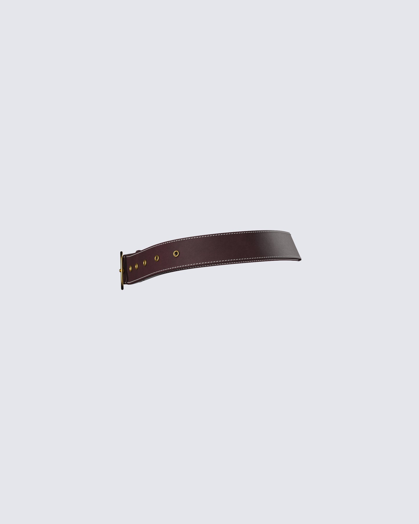 Nadi Brown Vegan Leather Belt
