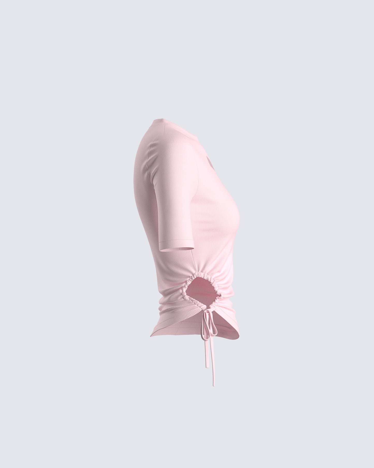 Anaya Pink Bow Graphic Tee