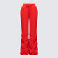 Una Red Stacked Sleeve Sweatshirt product front