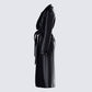 Ara Black Vegan Leather Coat