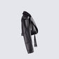 Robyn Vintage Black Cropped Moto Jacket