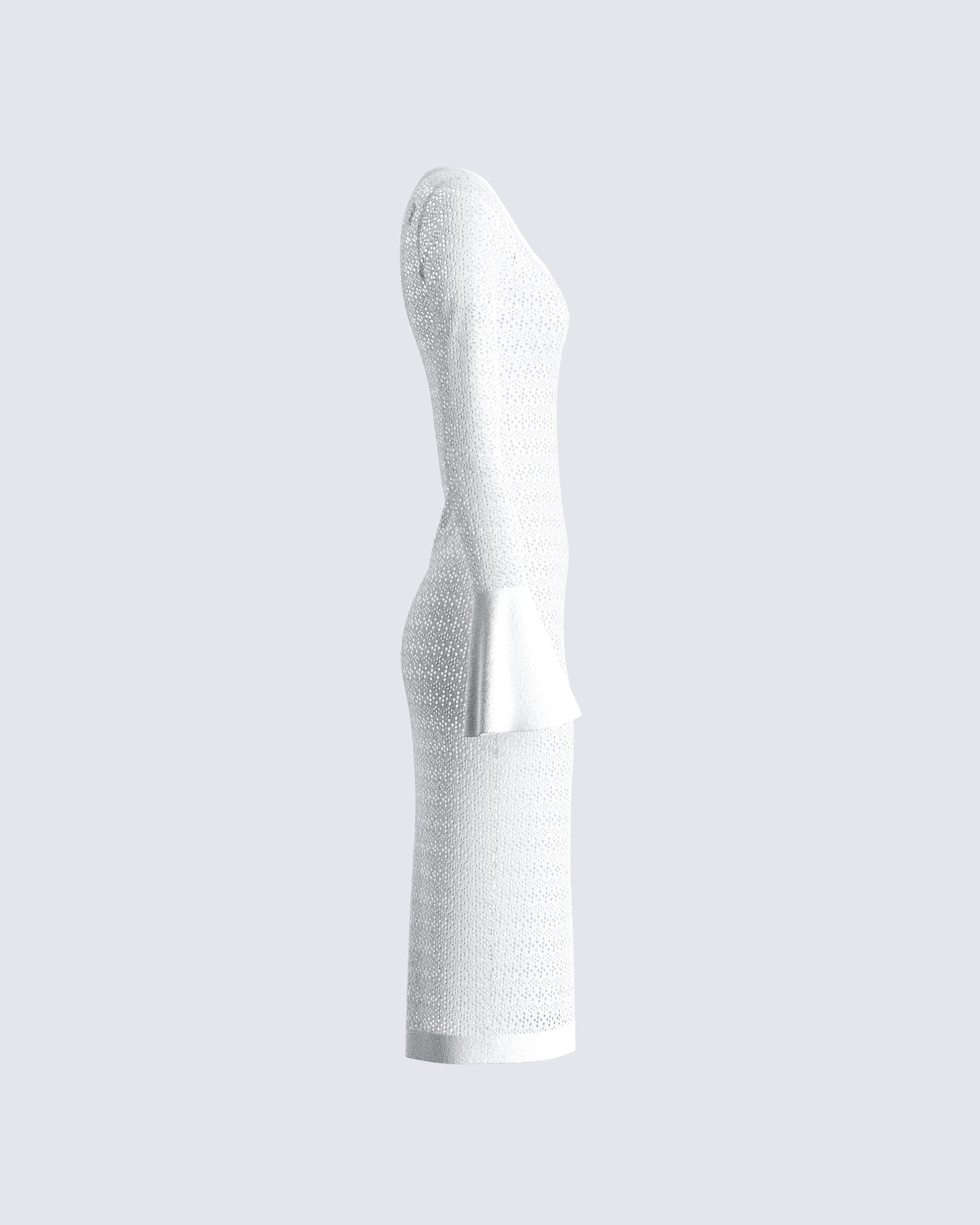 Letitia Ivory Sweater Midi Dress
