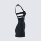Miranda Black Ponte Mini Dress
