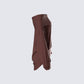 Nyx Brown Off Shoulder Sweater Top