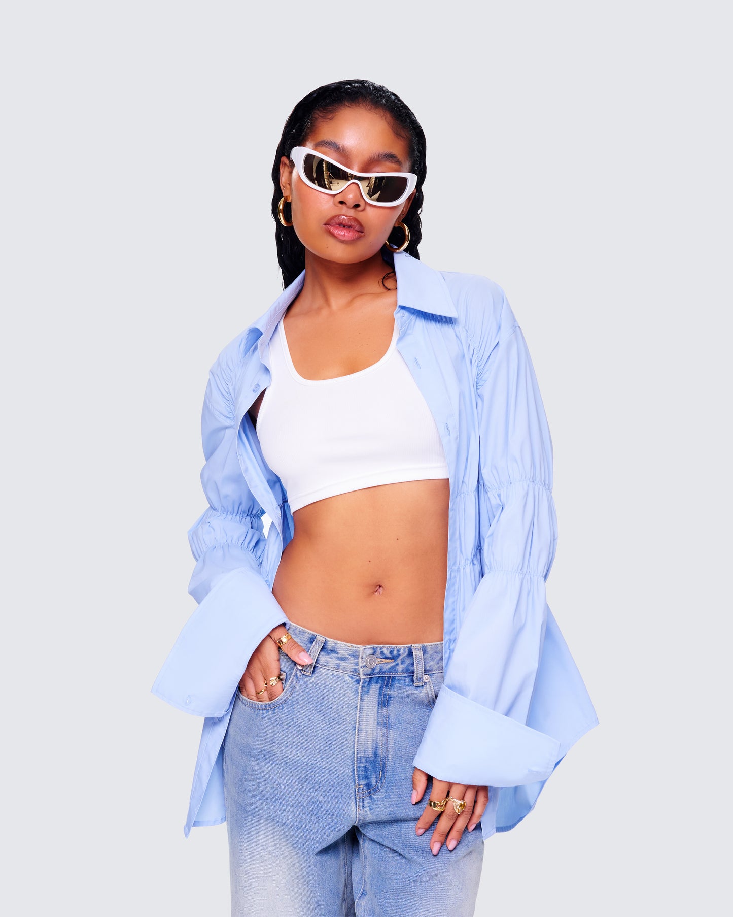 Reina Denim Set