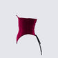 Moira Burgundy Velvet Corset Top