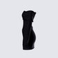 Abeni Black Sweater Mini Dress