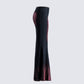 Raine Black Washed Maxi Skirt