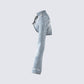Eirene Cropped Denim Jacket