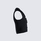 Supriya Black Cropped Vest