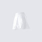 Hedi White Eyelet Bubble Mini Skirt