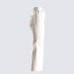 Chell White Denim Maxi Skirt