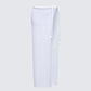 Azra Ivory Braid Waist Maxi Skirt product front