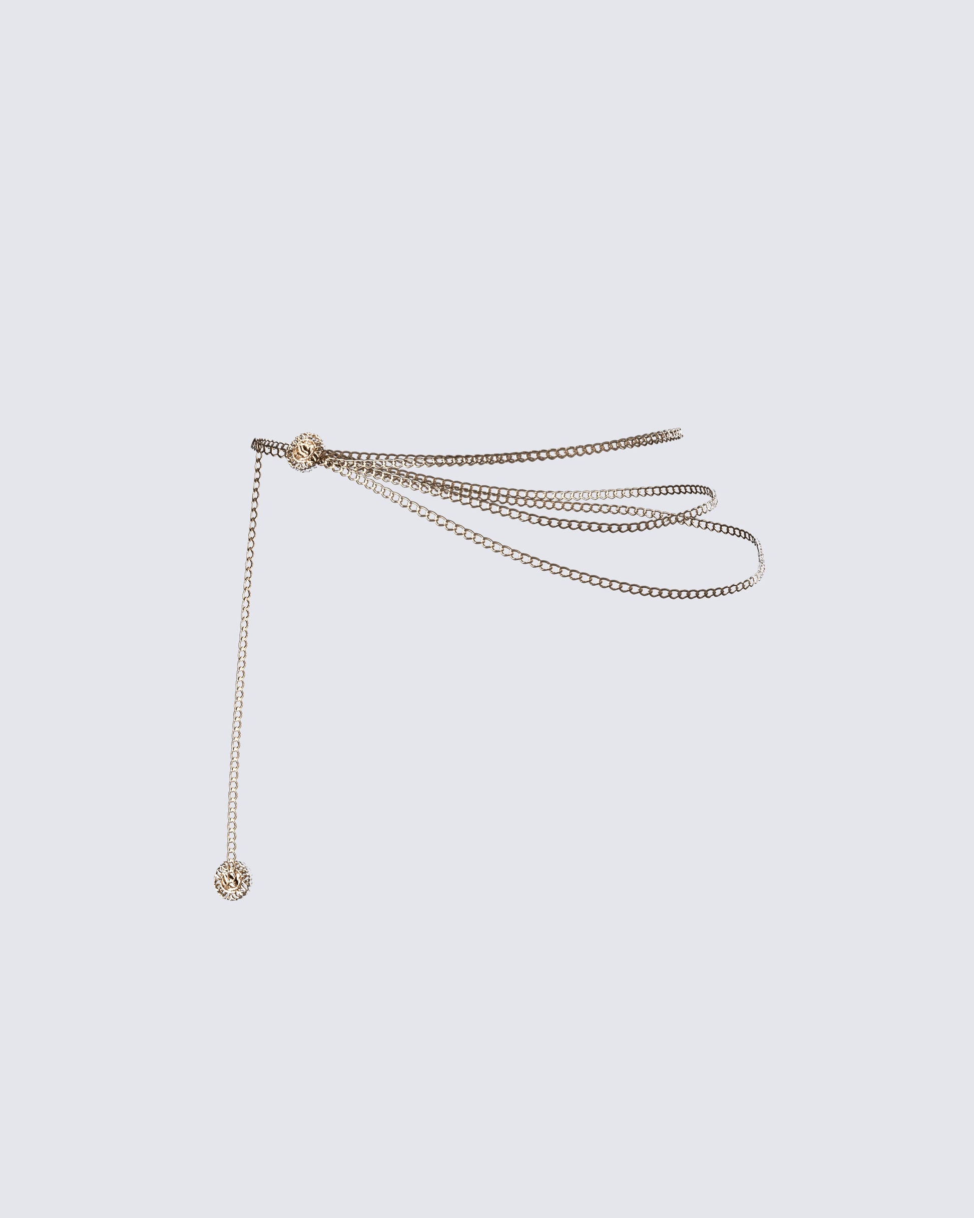 Pippa Gold Chain Belt product front