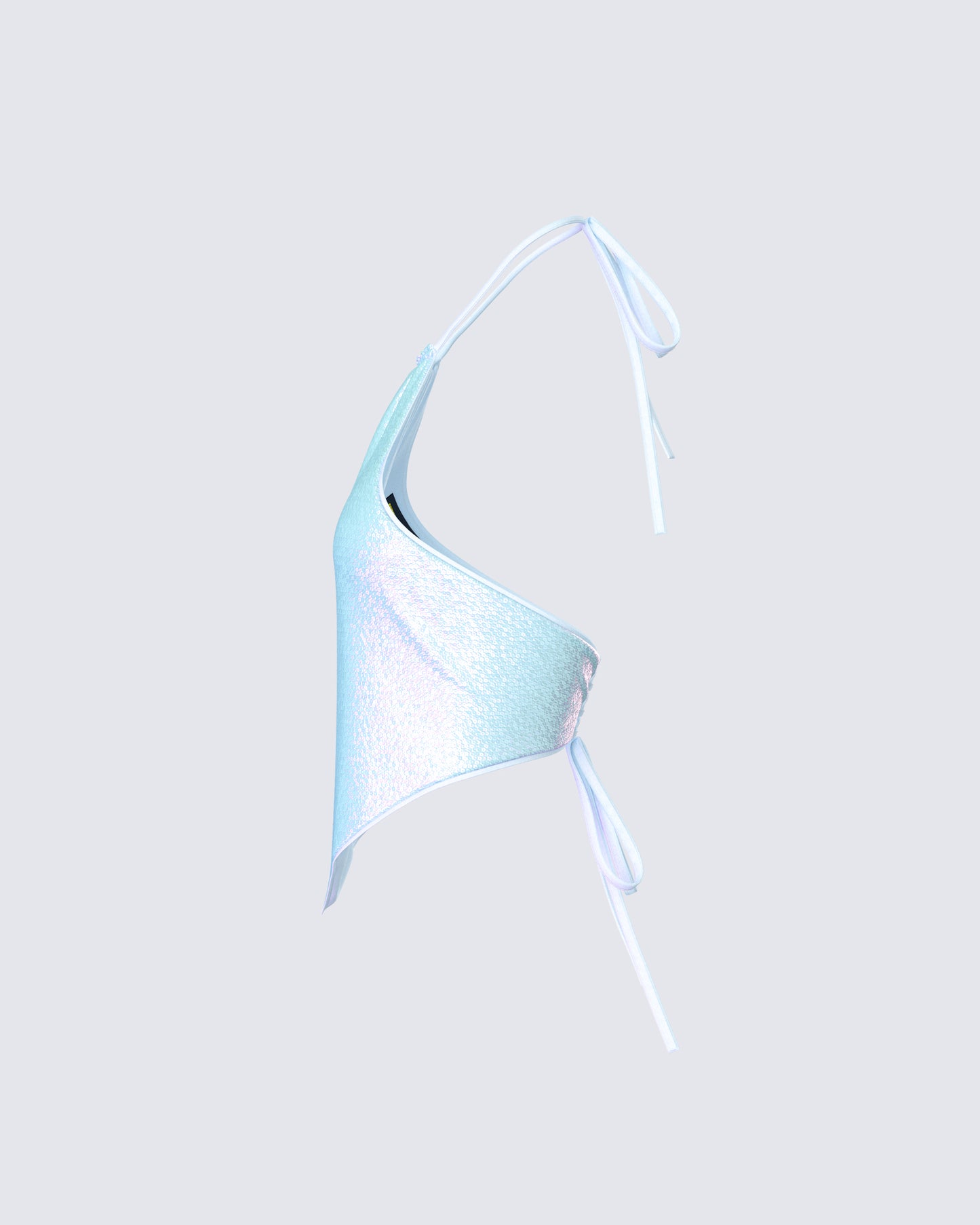 Courtney Blue Sequin Top