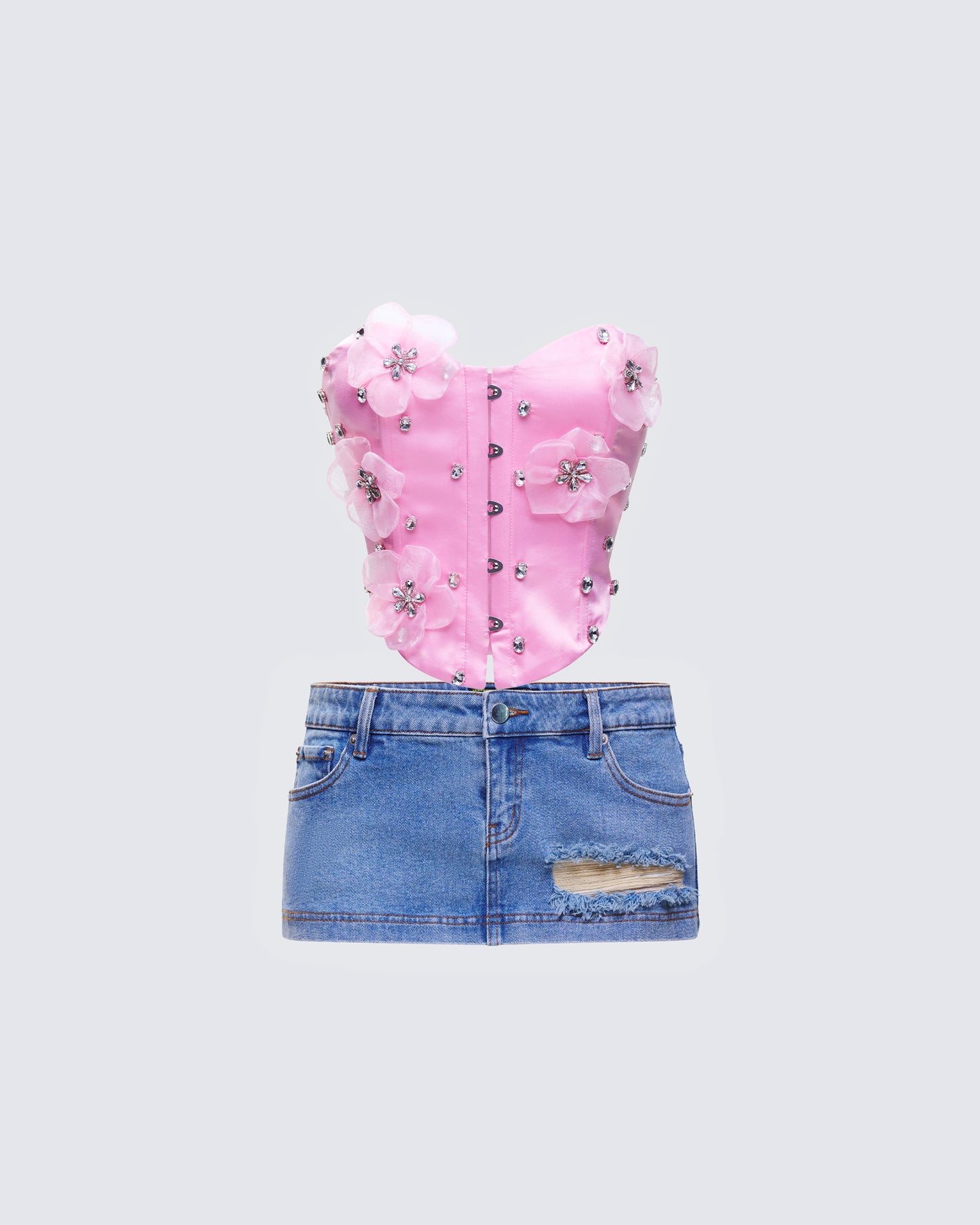 Roselle Denim Set product front