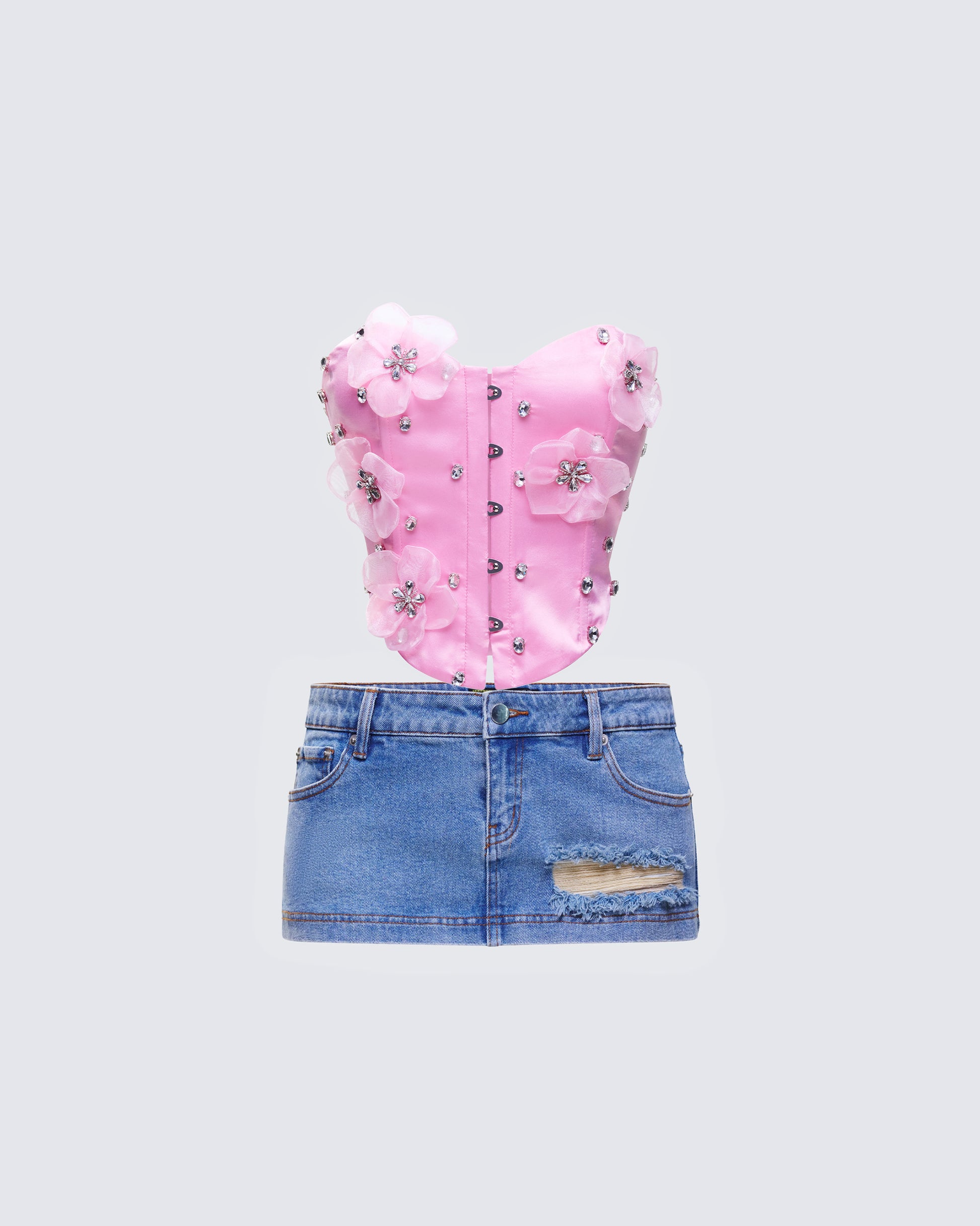 Roselle Denim Set product front