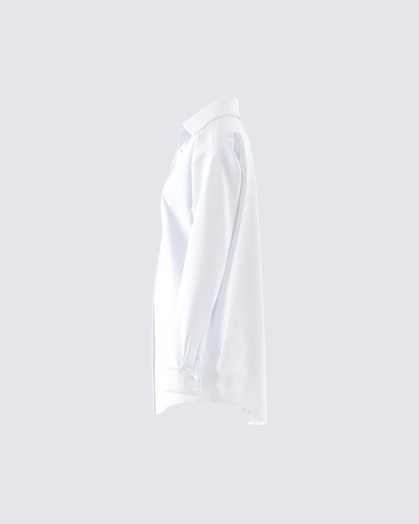 Claire White Oversized Shirt
