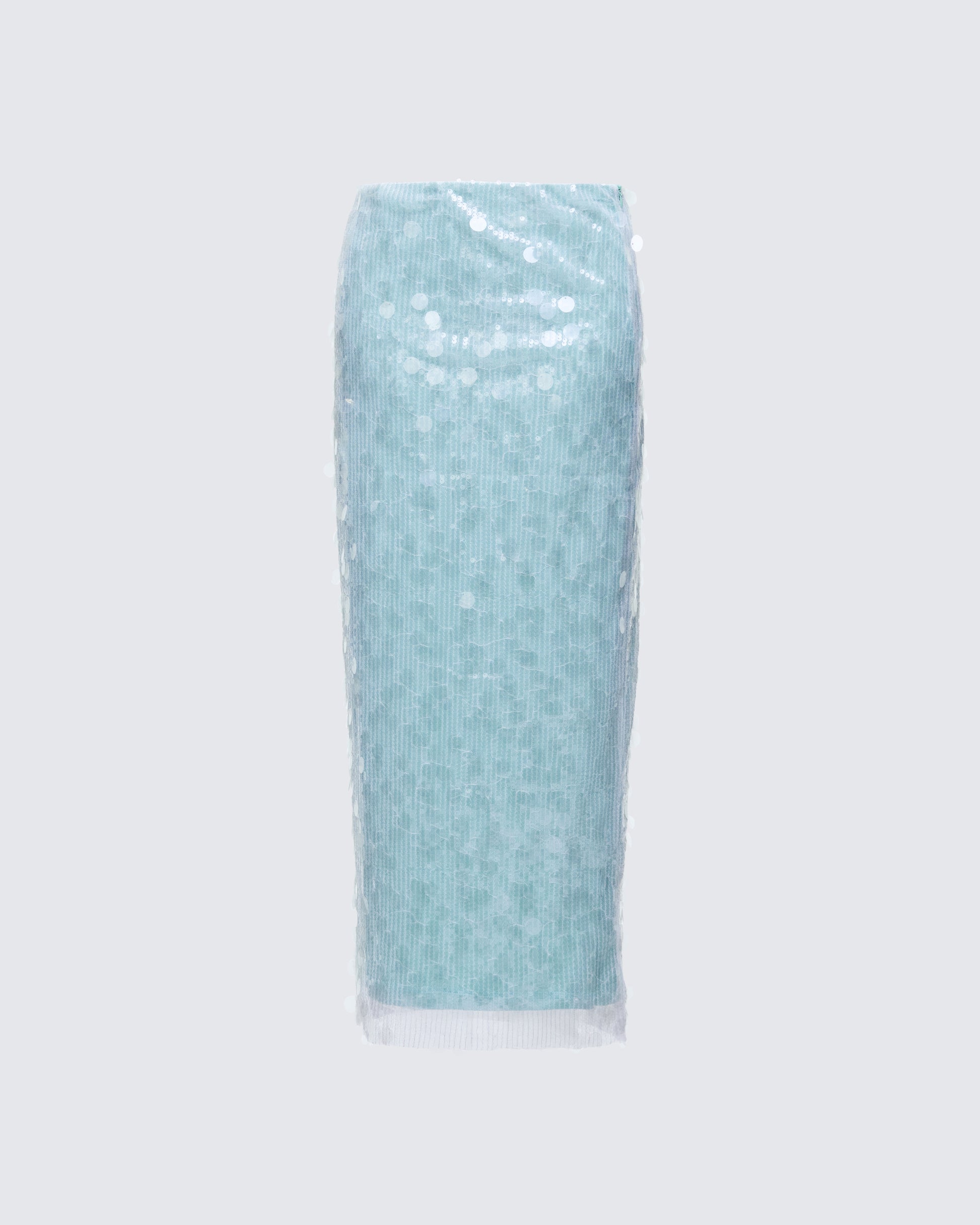 Marta Green Sequin Maxi Skirt product front