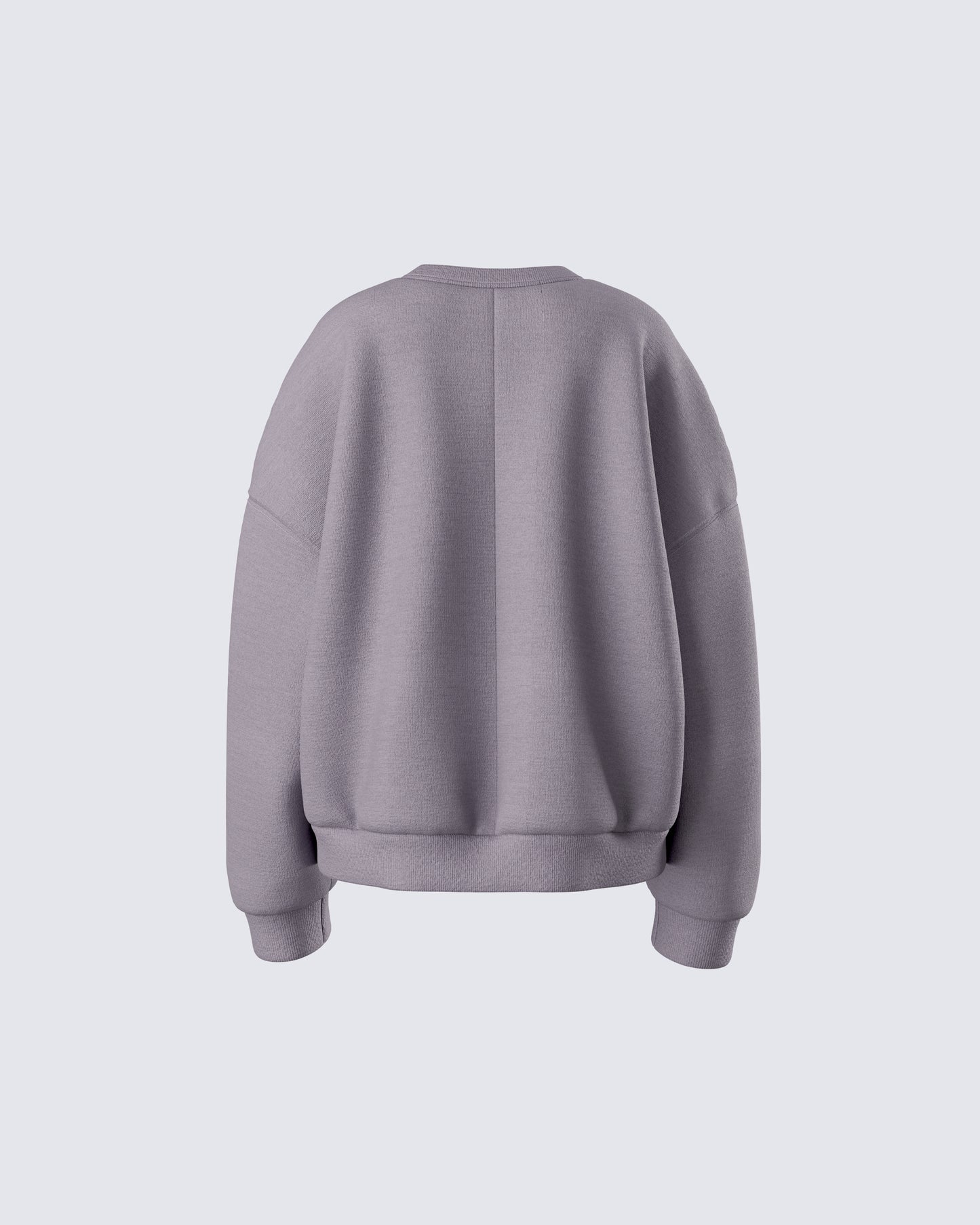 Salima Grey Oversized Sweater