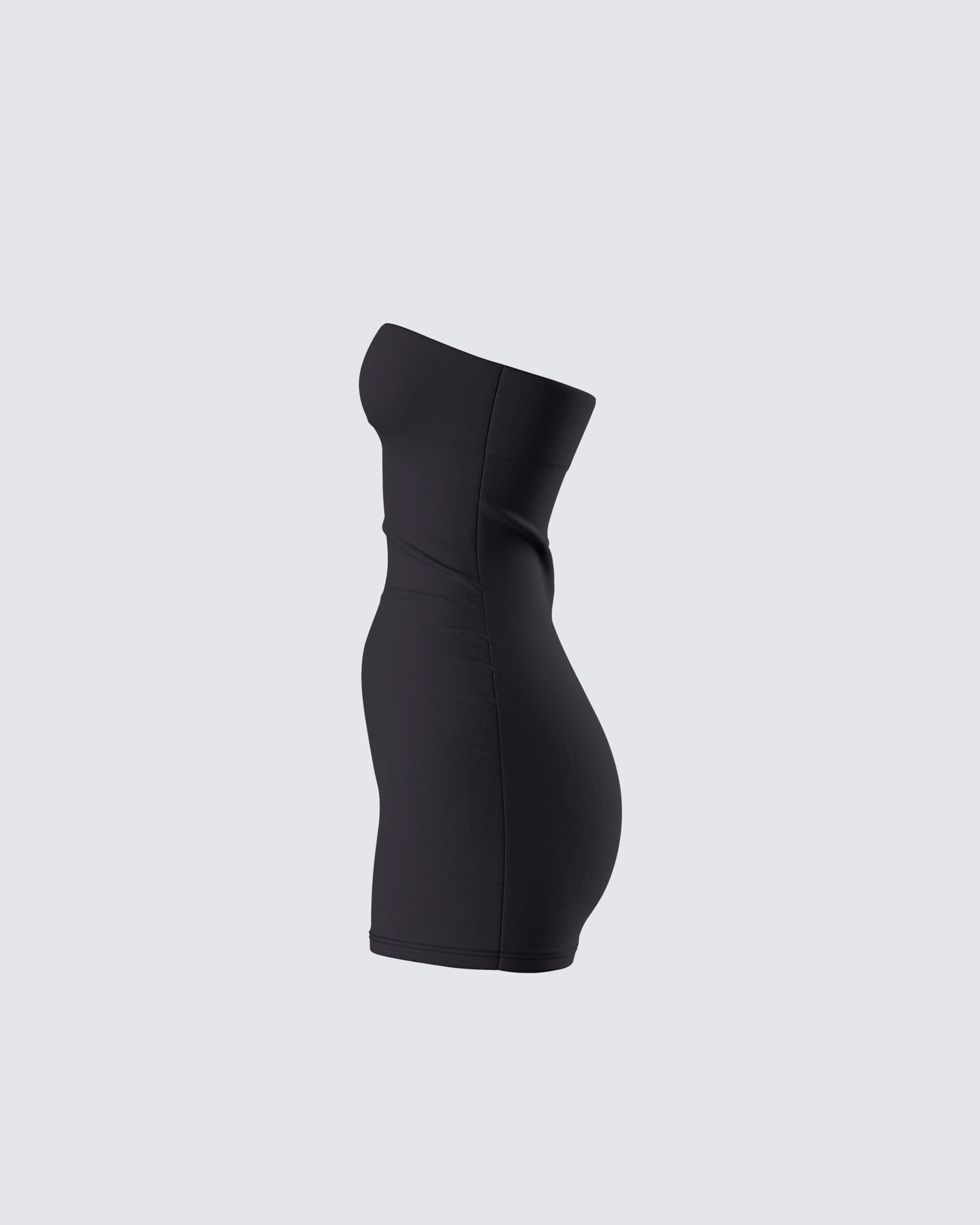 Maxine Black Jersey Tube Dress