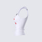 Saffron White Kissed Tank Top