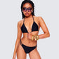 Halsey Black Bikini Set