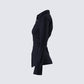 Avyanna Black Fitted Shirt