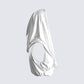 Acacias White Jersey Hood Top