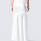 Minh White Satin Maxi Skirt
