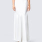 Minh White Satin Maxi Skirt