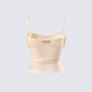 Ryla Ivory Ruffle Cami Top