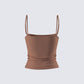 Dovie Brown Cami Top