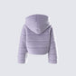 Aspen Grey Faux Fur Hooded Jacket