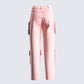 Dustin Pink Acid Wash Jeans
