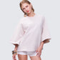 Mabelle Ivory Oversized Raglan Top