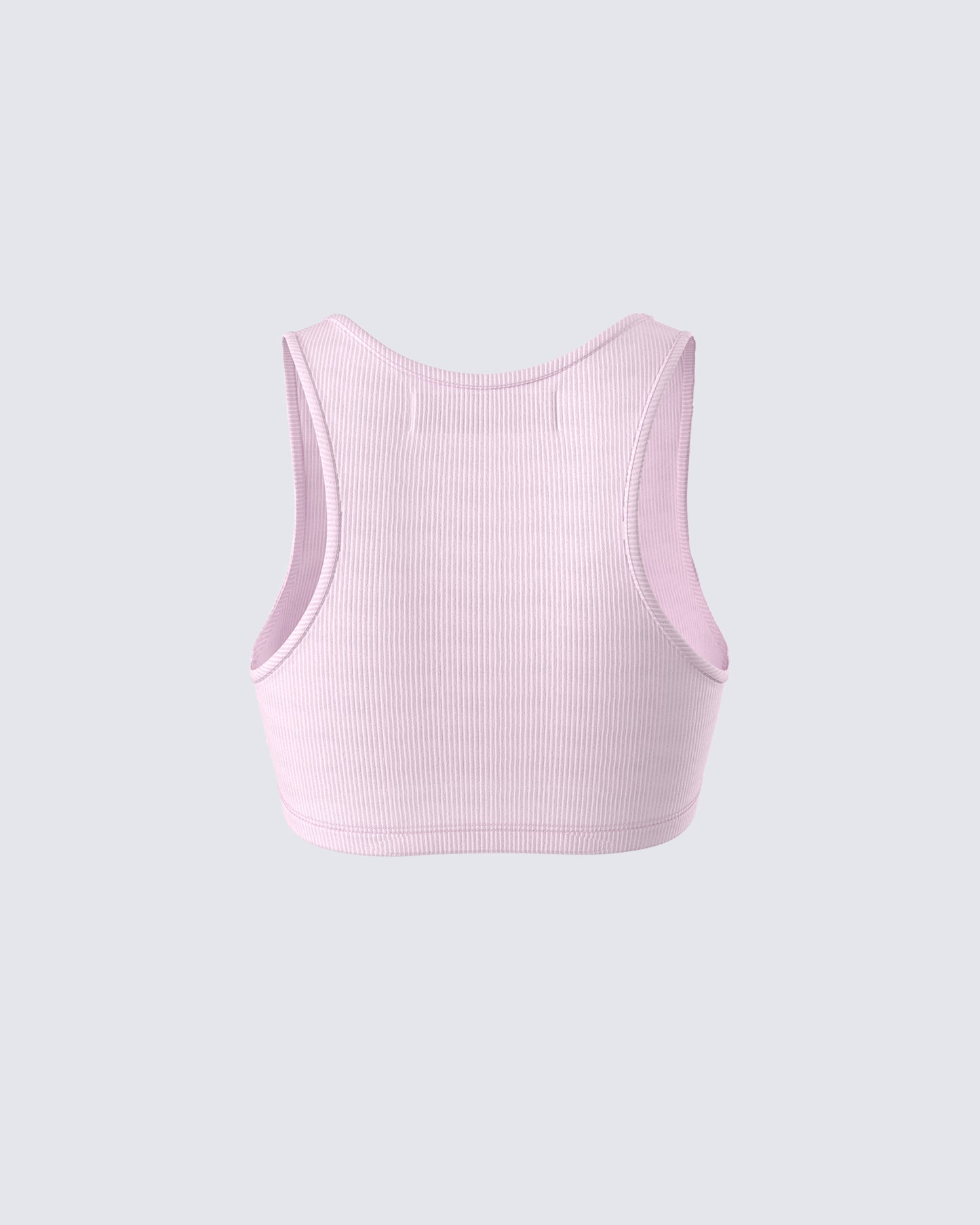 Waverly Pink Ribbed Tank Top