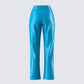 Maz Turquoise Vegan Leather Pant