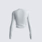 Noam Heather Grey Long Sleeve Top