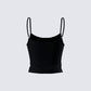 Bri Black Cami Tank Top