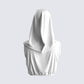 Acacias White Jersey Hood Top