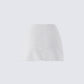 Kiraz Heather Grey Micro Mini Skirt