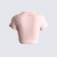 Imaan Pink Jersey Graphic Top