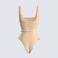 Fatima Beige Tank Bodysuit