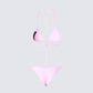 Halsey Pink Bikini Set
