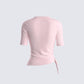 Anaya Pink Bow Graphic Tee