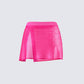 Irie Pink Sequin Mini Skirt