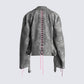 Nancy Black Vegan Leather Jacket