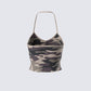 Laura Green Camo Print Halter Top