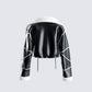 Coralie Black Sherpa Bonded Jacket